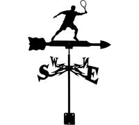 RKYRRKI Girouette décorative pour jardin, jardin, cour, scène, durable, outil de mesure, outil de construction, piquet de jardin, indicateur de direction du vent