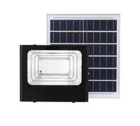 RKYRRKI Projecteur d'extérieur étanche 25 W avec télécommande solaire réflecteur LED avec télécommande pour rues, parkings, garages, jardins, cours