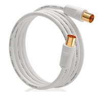 RL Flex câble d'antenne TV câble d'extension conducteur en cuivre faible perte haut débit DVB-T DVB-T2 DVB-C DVB-S DVB-S2 1M MF