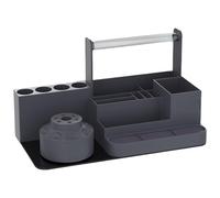 RL001H Support de rangement rotatif professionnel pour tournevis, pince à épiler, support de fil, conteneur économiseur d'espace