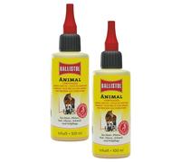 RL24 Ballistol Lot de 2 flacons d'huile de soin pour animaux, avec effet en profondeur, soin doux pour chevaux, chiens, etc. Soin idéal pour la queue, le pelage et les sabots - Pour la maison, la cour