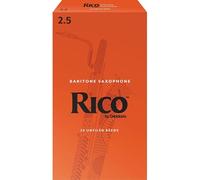 RLA2525 - Anches Rico Saxophone Baryton Force 2.5 Pack De 25 Anches saxophone baryton