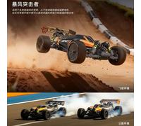 Rlaarlo SBK10 Storm Raider, buggy de course tout-terrain RC à l'échelle 1/10, brushless, 4 roues motrices, 60-80 km/h, système radio 2,4 GHz, alliage 7075, RTR Carbon fiber version
