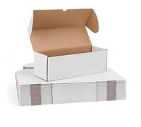 RLAVBL Boite Carton Expédition 30.5x15.3x10.2 cm, Lot de 25 Boites Carton en Blanche