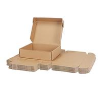 RLAVBL Lot de 20 Cartons Emballage Colis 30.5x22.9x7.7 cm, Petites Boîtes d'Expédition Marron pour Le stockage, Le transport, L'expédition, L'emballage