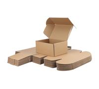 RLAVBL Lot de 25 Cartons Emballage Colis 22.9x15.3x10.2 cm, Petites Boîtes d'Expédition Marron pour Le stockage, Le transport, L'expédition, L'emballage