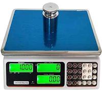 RLCJBMSUG Balance de Cuisine Multifonction électronique, Plateforme de Pesage Industrielle et Commerciale de Haute précision avec écran LCD (3 kg/1 g)
