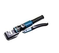 RLCJBMSUG Pince à sertir hydraulique 10 tonnes pour cosses de câbles, Outil de Coupe et de sertissage hydraulique à 8 Matrices pour câbles en Acier Inoxydable de 4 à 70 mm, Grande durabilité