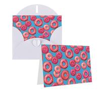 RLDOBOFE Cartes de vœux avec enveloppes vierges à moitié pliées, cartes d'anniversaire, cartes de remerciement, cartes de vœux pour remise de diplôme, vacances, mariage, invitations de mariage, 10,2 x