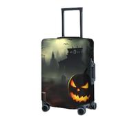 RLDOBOFE Housse de bagage de voyage pour valise, housse de protection élastique pour valise d'Halloween, housse de protection lavable, housse de protection anti-poussière pour bagages de 45,7 à 81,3