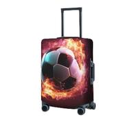 RLDOBOFE Housse de bagage de voyage pour valise, protection élastique pour valise, ballon de football, housse de protection lavable, housse de protection anti-poussière pour bagages de 45,7 à 81,3 cm