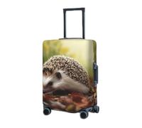 RLDOBOFE Housse de protection élastique pour valise, housse de protection lavable anti-poussière, convient aux bagages de 45,7 à 81,3 cm, Noir , L