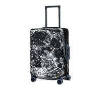 RLDOBOFE Housse de protection élastique pour valise, housse de protection lavable, anti-poussière, convient aux bagages de 45,7 à 81,3 cm, Noir , S