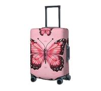RLDOBOFE Housse de protection élastique pour valise, housse de protection lavable, anti-poussière, convient aux bagages de 45,7 à 81,3 cm, Noir , L