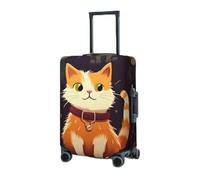 RLDOBOFE Housse de protection élastique pour valise, housse de protection lavable et résistante à la poussière pour bagages de 45,7 à 81,3 cm, Noir , S