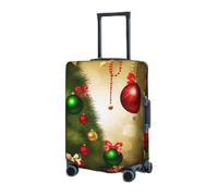 RLDOBOFE Housse de protection élastique pour valise, housse de protection lavable et résistante à la poussière pour bagages de 45,7 à 81,3 cm, Noir , M