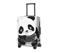 RLDOBOFE Housse de protection élastique pour valise, housse de protection lavable et résistante à la poussière pour bagages de 45,7 à 81,3 cm, Noir , S