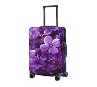 RLDOBOFE Housse de protection élastique pour valise, housse de protection lavable et résistante à la poussière, convient aux bagages de 45,7 à 81,3 cm, Noir , L