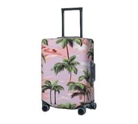 RLDOBOFE Housse de protection élastique pour valise, housse de protection lavable et résistante à la poussière pour bagages de 45,7 à 81,3 cm, Noir , L