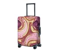 RLDOBOFE Housse de protection élastique pour valise, housse de protection lavable et résistante à la poussière, convient aux bagages de 45,7 à 81,3 cm, Noir , x-large