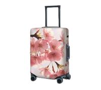 RLDOBOFE Housse de protection élastique pour valise, housse de protection lavable et résistante à la poussière pour bagages de 45,7 à 81,3 cm, Noir , S
