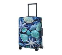 RLDOBOFE Housse de protection élastique pour valise, housse de protection lavable, housse de protection anti-poussière pour bagages de 45,7 à 81,3 cm, Noir , S