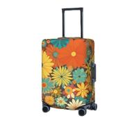 RLDOBOFE Housse de protection élastique pour valise, housse de protection lavable, résistante à la poussière, convient aux bagages de 45,7 à 81,3 cm, Noir , x-large