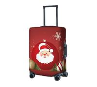 RLDOBOFE Housse de protection élastique pour valise, housse de protection lavable, résistante à la poussière, convient aux bagages de 45,7 à 81,3 cm, Noir/blanc, Small