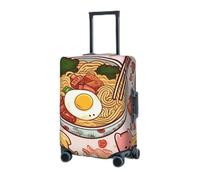 RLDOBOFE Housse de protection élastique pour valise, housse de protection lavable, résistante à la poussière, convient aux bagages de 45,7 à 81,3 cm, Noir , S