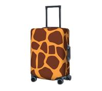 RLDOBOFE Housse de protection élastique pour valise, housse de protection lavable, résistante à la poussière, convient aux bagages de 45,7 à 81,3 cm, Noir , S
