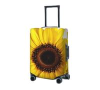 RLDOBOFE Housse de protection élastique pour valise, housse de protection lavable, résistante à la poussière, convient aux bagages de 45,7 à 81,3 cm, Noir , M