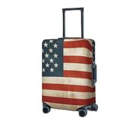 RLDOBOFE Housse de protection élastique pour valise, housse de protection lavable, résistante à la poussière, convient aux bagages de 45,7 à 81,3 cm, Noir , x-large