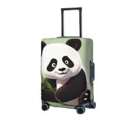 RLDOBOFE Housse de protection élastique pour valise, housse de protection lavable, résistante à la poussière, convient aux bagages de 45,7 à 81,3 cm, Noir , L