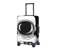 RLDOBOFE Housse de protection élastique pour valise, housse de protection lavable, résistante à la poussière, convient aux bagages de 45,7 à 81,3 cm, Noir , S