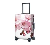 RLDOBOFE Housse de protection élastique pour valise, housse de protection lavable, résistante à la poussière, convient aux bagages de 45,7 à 81,3 cm, Noir , L