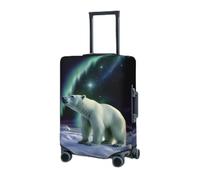 RLDOBOFE Housse de protection élastique pour valise, housse de protection lavable, résistante à la poussière, convient aux bagages de 45,7 à 81,3 cm, Noir , S