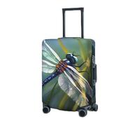 RLDOBOFE Housse de protection élastique pour valise, housse de protection lavable, résistante à la poussière, convient aux bagages de 45,7 à 81,3 cm, Noir , S