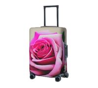 RLDOBOFE Housse de protection élastique pour valise, housse de protection lavable, résistante à la poussière, convient aux bagages de 45,7 à 81,3 cm, Noir , L