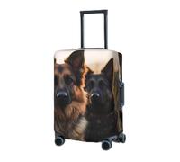 RLDOBOFE Housse de protection élastique pour valise, housse de protection lavable, résistante à la poussière, convient aux bagages de 45,7 à 81,3 cm, Noir , x-large