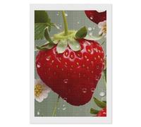 RLDOBOFE Jolie trousse de peinture diamant 5D carrée pour adultes - Kit d'art diamant 5D pour débutants - Peinture à pois - Décoration murale - Cadeau - 20,3 x 30,5 cm