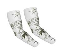 RLDOBOFE Manchons de compression anti-UV pour calligraphie - Manchons de bras rafraîchissants pour homme et femme - Noir - Taille unique