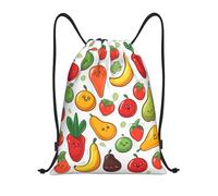 RLDOBOFE Sac à dos à cordon de serrage pliable avec cordon de serrage pour légumes fruits et légumes