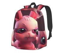 RLDOBOFE Sac à dos léger et décontracté pour homme et femme, Lapin sortant de la langue, taille unique