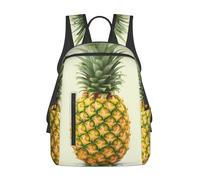 RLDOBOFE Sac à dos léger et décontracté pour homme et femme - Motif écailles de sirène - Dégradé de rêve - Sac à dos pour ordinateur portable, Ananas frais, taille unique
