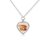 RLDOBOFE Tomorrow I'll Start Running Collier urne funéraire en forme de cœur pour cendres avec entonnoir pour homme et femme pour contenir les cendres de vos proches animaux de compagnie