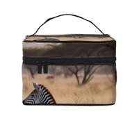 RLDOBOFE Trousse de toilette pour homme et femme - Trousse de maquillage de voyage - Organisateurs de maquillage - Vieille boussole - Trousse de toilette à suspendre avec grande capacité pour les