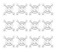 RLECS Lot de 12 ventilateurs de radiateur en métal de 40 mm pour imprimante 3D - Convient pour les petits équipements de ventilation
