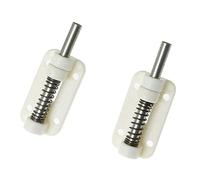 RLECS Lot de 2 loquets de verrouillage pour cockpit d'avion télécommandé Blanc 23,5 x 13 x 8 mm