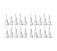 RLECS Lot de 20 embouts de tube adhésif pour colle artisanale E6000, 105 ml, blanc