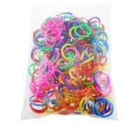 RLECS Lot de 210 anneaux en plastique de 20 mm de diamètre intérieur pour empiler des documents, des porte-clés, des cartes